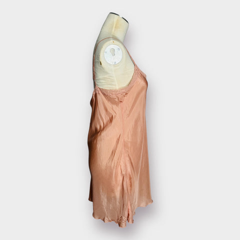 "Jade" Johnny Was Silk Slip Dress