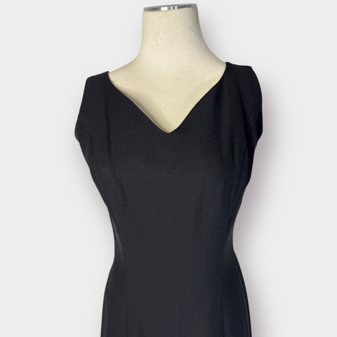 60s Miss Melinda Black Party Dress Size S  CRITERIA VINTAGE