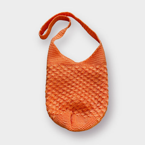 Y2K Borsani Orange Woven Bag