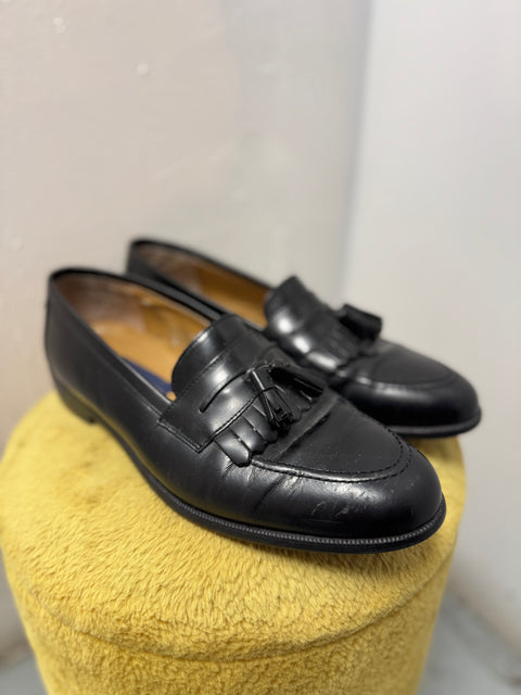 90s Giorgio Brutini Black Loafers Size 9