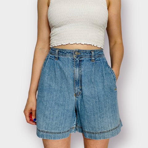 90s Tape Measure Jean shorts