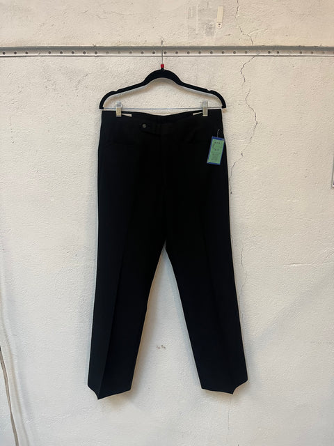 80s Jaymer Black Slacks Size 33