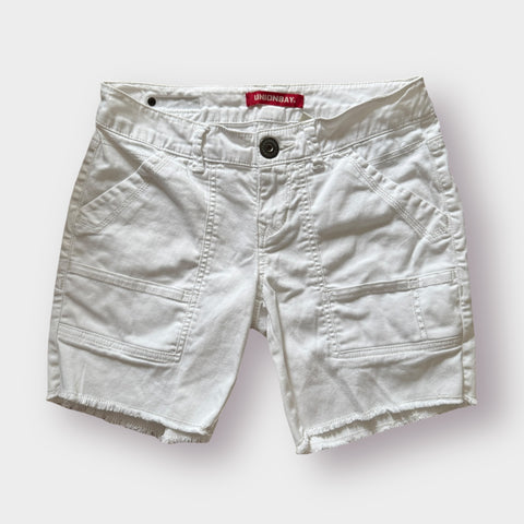 Y2K Union Bay White Long Shorts Size 3