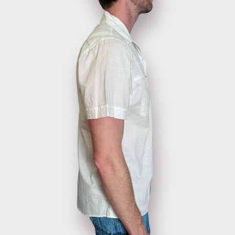 IZOD Cotton Button Front Size L