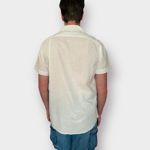 IZOD Cotton Button Front Size L