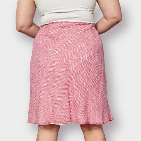 Y2K Jaclyn Smith Pink Skirt Size 18W