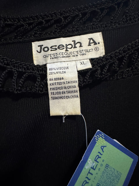 90s Joseph A. Crochet sleeve with Beads Size M