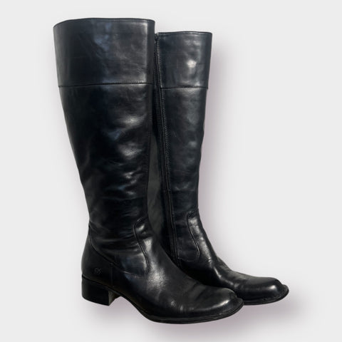 Born Black Riding boots size 9.5