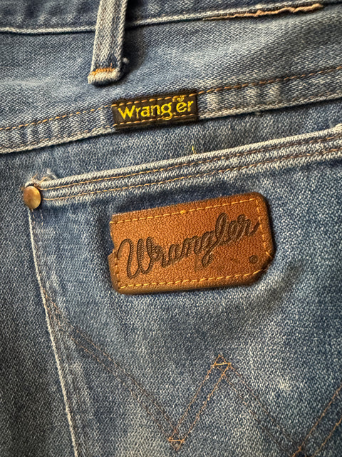 80s Wrangler Jeans Distressed