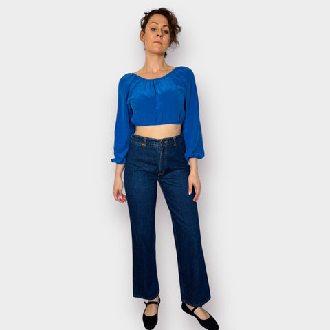 80s Chic Darkwawsh Jeans Size 29”