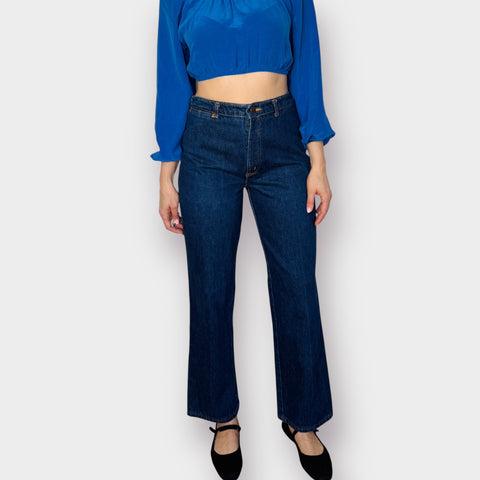 80s Chic Darkwawsh Jeans Size 29”