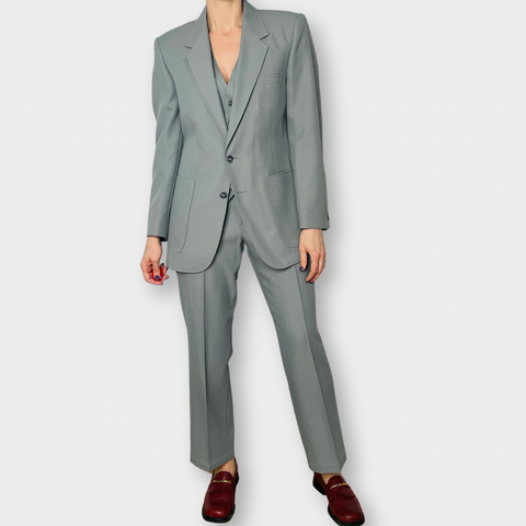80s JcPenny’s Menstore Gray Three Piece Suit