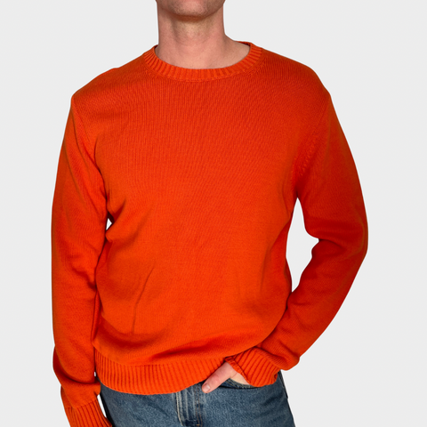Y2K St. John’s Bay Orange Crewneck Sweater